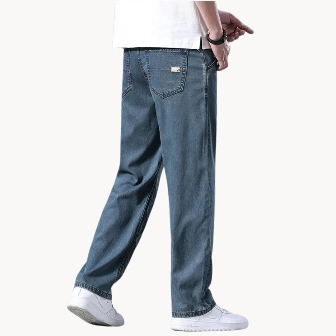 Jeans met regular fit en rechte pijp - Afbeelding 3