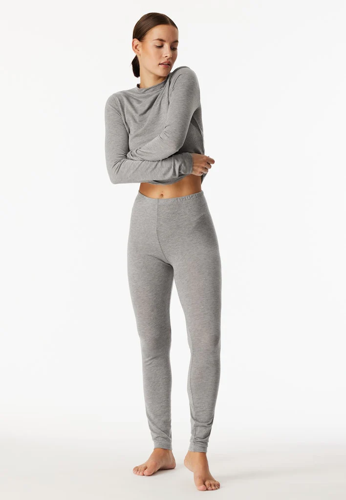 Schiesser - Leggings - Grijs - 183095-202 - Afbeelding 2