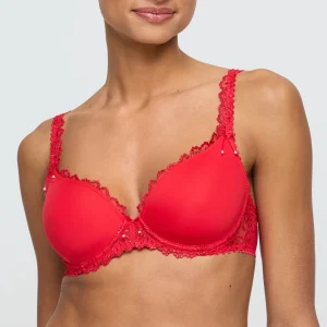 Marie Jo - JANE - 0101336 - true red - voorgevormde bh - hartvorm